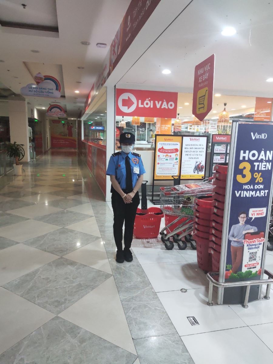 DỊCH VỤ BẢO VỆ LONG HẢI TẠI VINMART