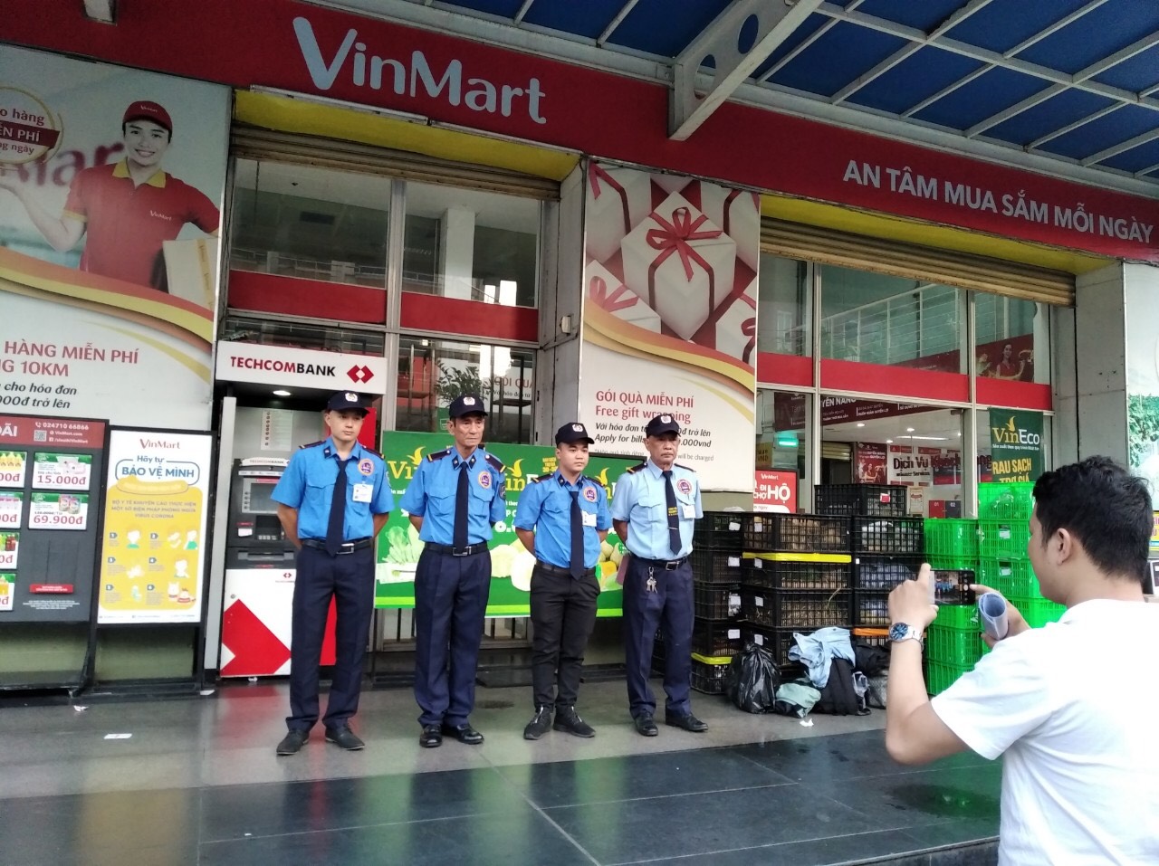 DỊCH VỤ BẢO VỆ LONG HẢI TẠI VINMART