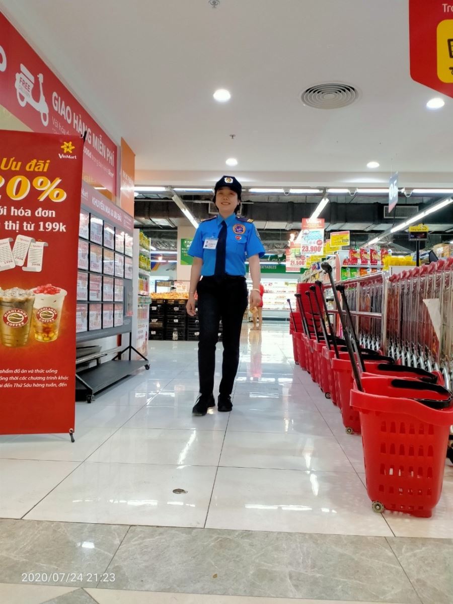 DỊCH VỤ BẢO VỆ LONG HẢI TẠI VINMART