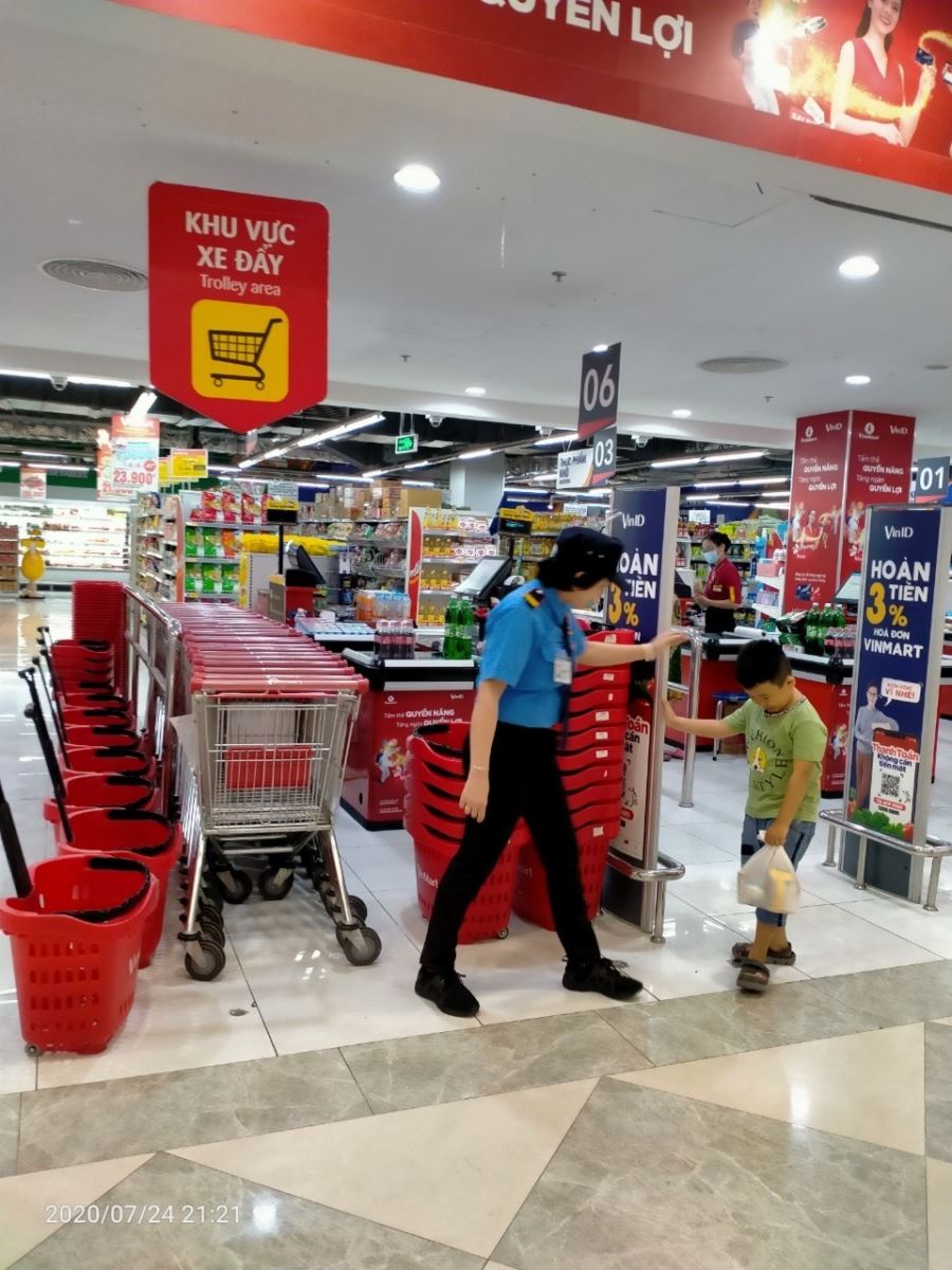 DỊCH VỤ BẢO VỆ LONG HẢI TẠI VINMART