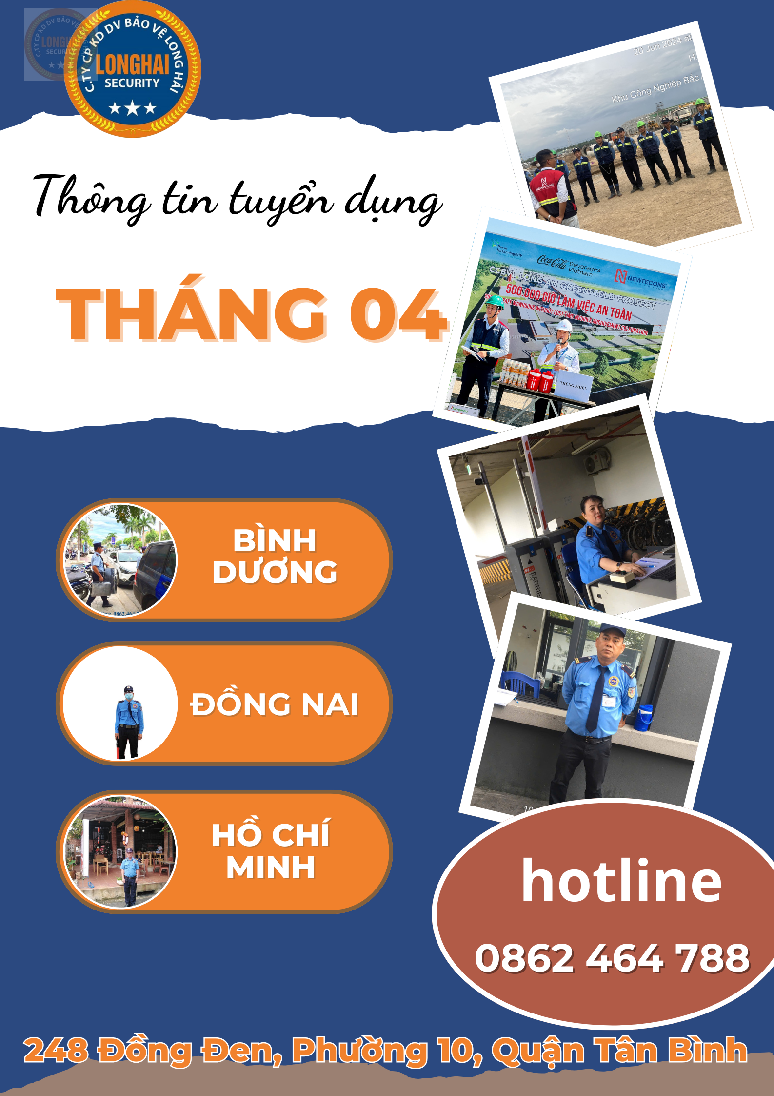 THÔNG TIN TUYỂN DỤNG THÁNG 04/2025