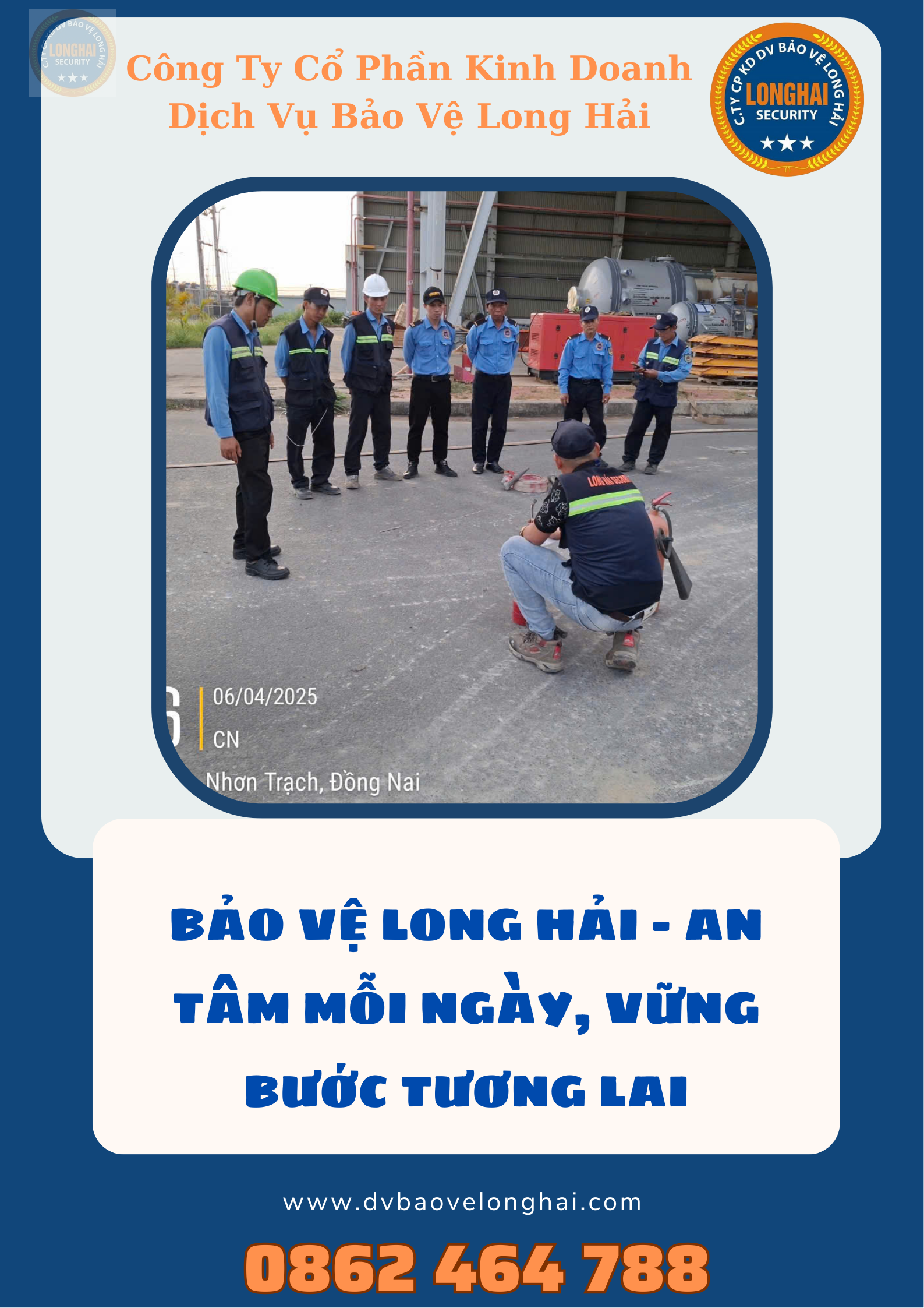 BẢO VỆ LONG HẢI – AN TÂM MỖI NGÀY, VỮNG BƯỚC TƯƠNG LAI