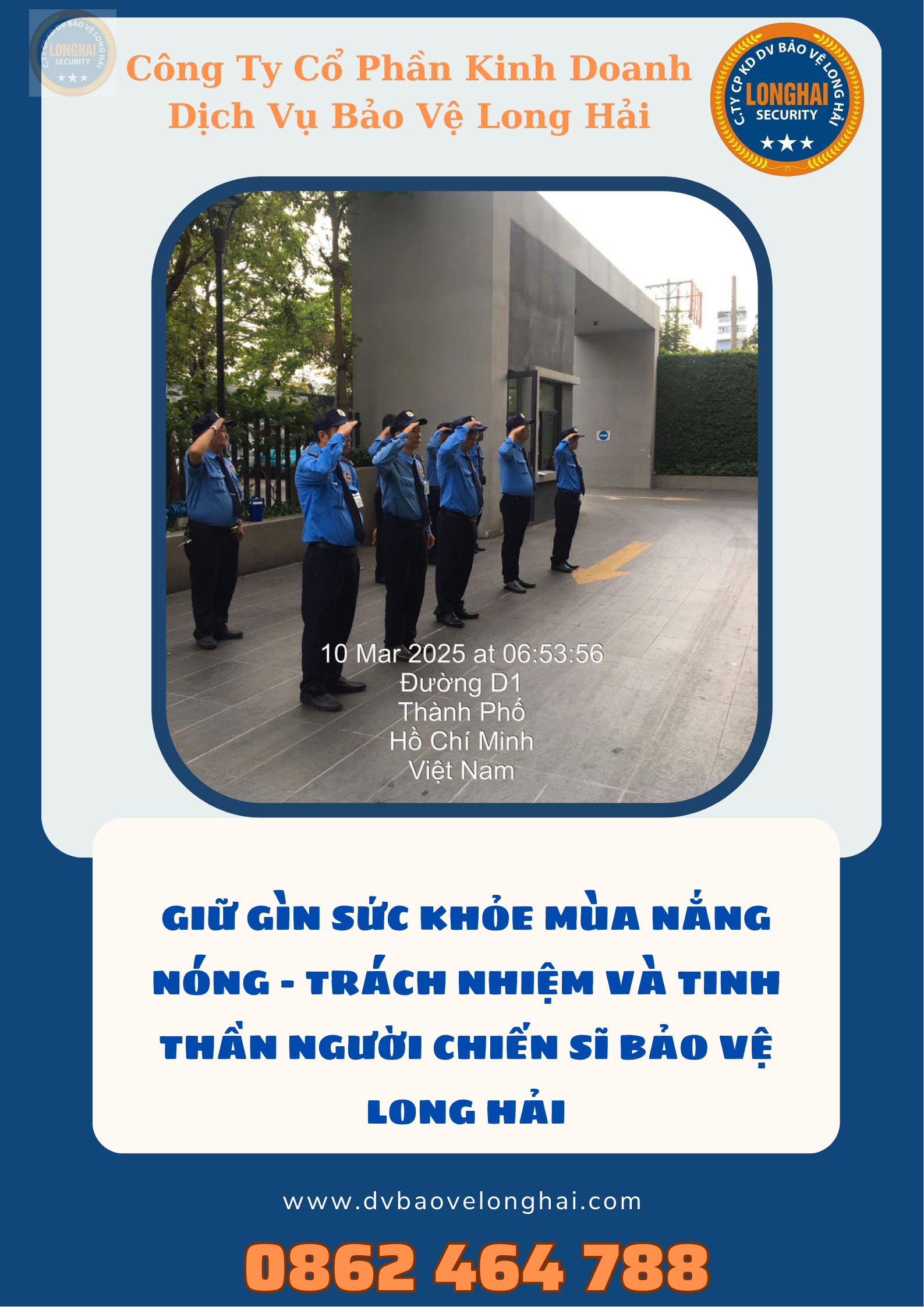 GIỮ GÌN SỨC KHỎE MÙA NẮNG NÓNG – TRÁCH NHIỆM VÀ TINH THẦN NGƯỜI CHIẾN SĨ BẢO VỆ LONG HẢI